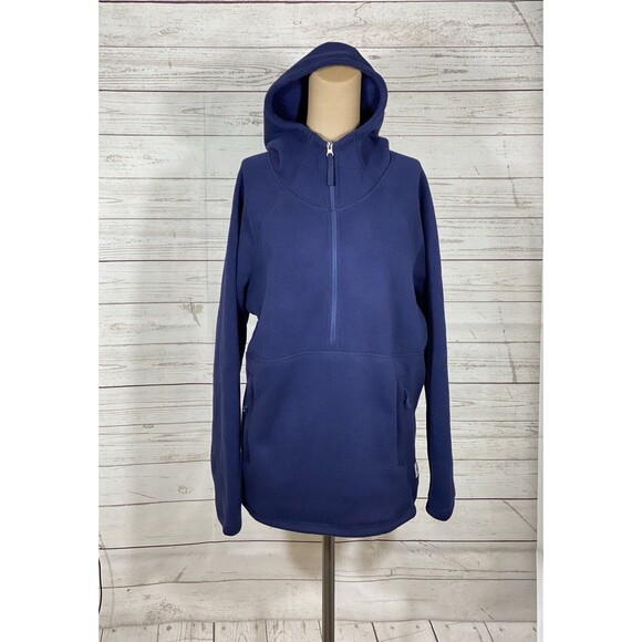 The North Face Crescent Navy Half Zip Pullover Hoodie Women’s Size XL - Picture 1 of 6